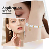 24Pcs 4 Style Rack Plating Brass Charms KK-BBC0009-10-5