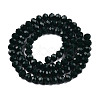 Opaque Solid Color Glass Beads Strands EGLA-A034-P4mm-D12-3