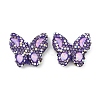 Handmade Polymer Clay Rhinestone Beads CLAY-NH0001-11C-1