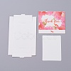 Kraft Paper Boxes and Necklace Jewelry Display Cards CON-L016-A03-2