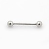 Tarnish Resistant 316L Surgical Stainless Steel Tongue Rings AJEW-P002-02-2