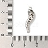 Rack Plating Brass Micro Pave Cubic Zirconia Pendant KK-A229-03D-P-3