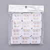 304 Stainless Steel Earlobe Plugs STAS-I113-30G-3