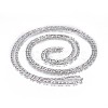 Tarnish Resistant 304 Stainless Steel Figaro Chains CHS-G005-D-01P-2