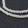 Opaque Glass Beads Strands X-EGLA-J144-NB11-3