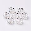 Handmade Glass European Beads GPDL25Y-1-1