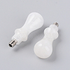 Natural Quartz Crystal  Handle DIY-WH0224-65A-1