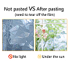 16 Sheets 8 Styles Waterproof PVC Colored Laser Stained Window Film Adhesive Static Stickers DIY-WH0314-068-8