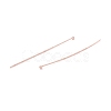 Brass Ball Head Pins KK-WH0058-02D-RG-2