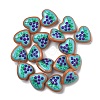 Baking Paint Glass Enamel Beads LAMP-V001-06F-2