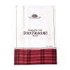 Rectangle with Tartan Pattern Paper Baking Bags CARB-K0001-01A-2