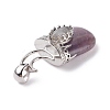 Natural & Synthetic Mixed Stone Pendants G-F639-09-P-4