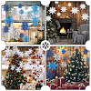 2Bags 2 Colors Christmas Theme Plastic Decorations DIY-SC0026-68-5