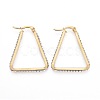 304 Stainless Steel Hoop Earrings EJEW-F188-04G-1