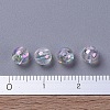 Eco-Friendly Transparent Acrylic Beads PL732-2-4