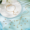 50Pcs Brass Beads KK-UN0005-64-2