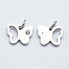 316 Surgical Stainless Steel Pendants STAS-K178-08P-2