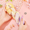 1 Skein Gradient Segment Dyed 80% Wool 20% Acrylic Blended Yarn OCOR-TA0003-02E-8
