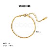 Simple 304 Stainless Steel Chain Bracelets PM6439-20-1
