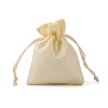 Burlap Packing Pouches Drawstring Bags ABAG-Q050-7x9-13-4