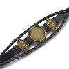 Imitation Leather Bracelet Making MAK-R024-02-3