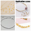 200Pcs Brass Beads KK-GO0001-75-6