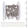 DIY Brass Cable Chains Necklaces Making Kits DIY-ME0001-93P-1