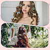 12Pcs Star Iron Snap Hair Clips OHAR-CP0001-24B-6