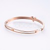 304 Stainless Steel Bangles BJEW-P223-15-4