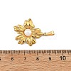 304 Stainless Steel & Natural Pearl Pendants PALLOY-JF05917-3