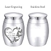 CREATCABIN Alloy Cremation Urn AJEW-CN0001-88B-3