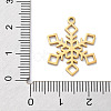 Christmas Theme 304 Stainless Steel Pendants STAS-R003-04G-04-3
