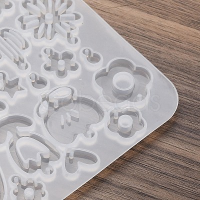 Pendant Silicone Molds AJEW-S041-04C-1