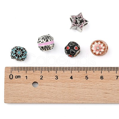 Alloy European Beads X-MPDL-S066-045-1