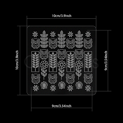 Acrylic Clay Texture Boards DIY-WH0498-0001-1