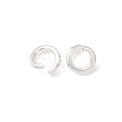 Brass Open Jump Rings KK-G604-08S-01-1