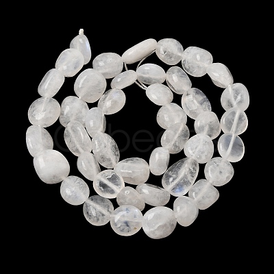 Grade A Natural Rainbow Moonstone Beads Strands GG-CBADF20-B12-A-1