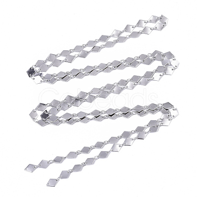 Tarnish Resistant 304 Stainless Steel Link Chains CHS-S006-JN949-1-1