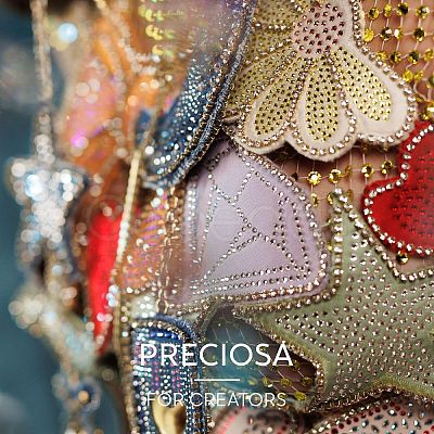 Preciosa® Crystal Hotfix Flatback Stones Y-PRC-HSS10-30010-200-1