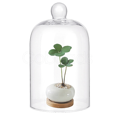 Glass Dome Cover ODIS-WH0078-20-1