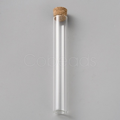 Glass Bottle Bead Containers AJEW-WH0609-271-1