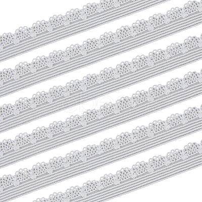 1 Roll Chinlon Elastic Lace Trim OCOR-BC0006-42B-1