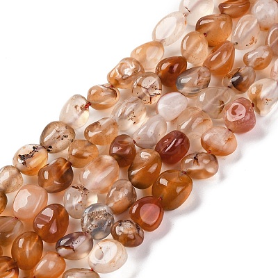 Natural Red Agate Beads Strands LS-G-G146-A25-01-1