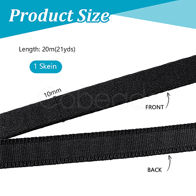 Polyester Elastic Cords EC-WH0026-026B-1