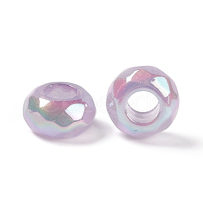 Opaque Acrylic Beads OACR-C008-03B-1