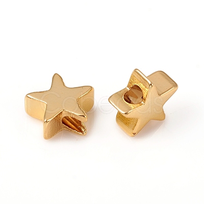Brass Beads LS-KK-E787-03G-1