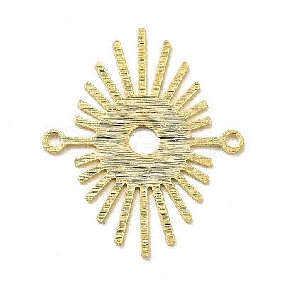 Brass Connector Charms KK-H435-14G-1