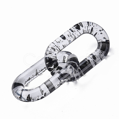 Transparent Acrylic Linking Rings OACR-N009-013B-08-1