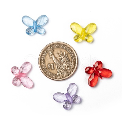 Transparent Acrylic Beads X-TACR-R13-M-1