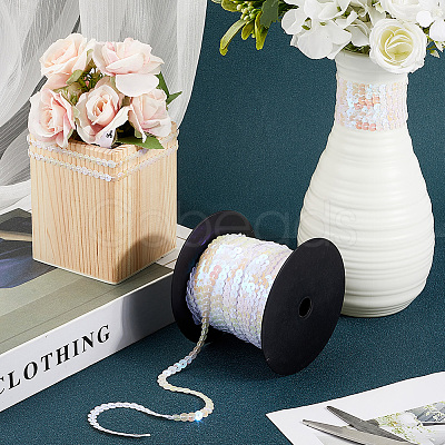 1 Roll Sparkle PVC Sequins Ribbon OCOR-SP0001-02D-1